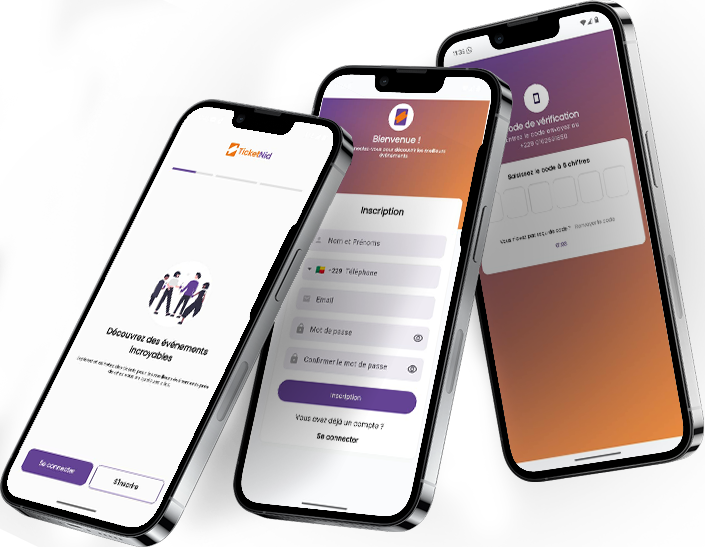 Avantages de TicketNid - Application de billetterie mobile au Bénin