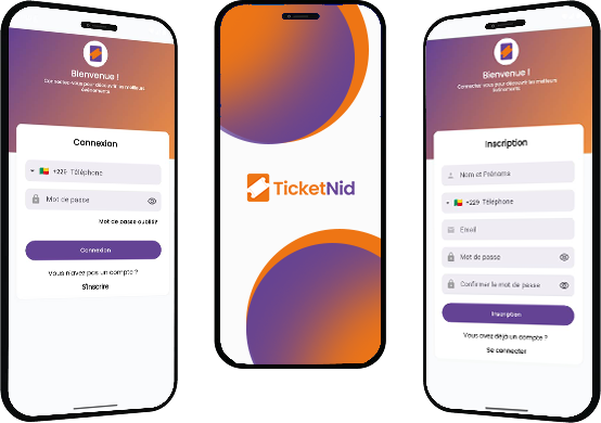 Équipe TicketNid - Plateforme de billetterie en ligne au Bénin