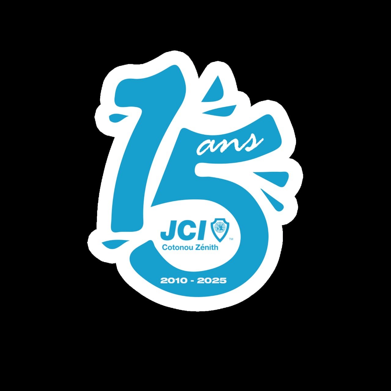 Affiche événement GALA DES 15 ANS DE LA JCI COTONOU ZÉNITH